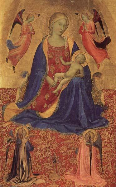 Fra Angelico Madonna and Child with Angles china oil painting image